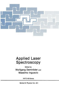 Title: Applied Laser Spectroscopy, Author: Wolfgang Demtrïder