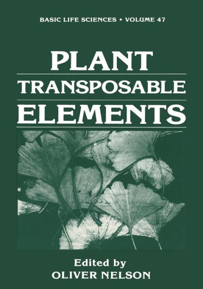 Plant Transposable Elements / Edition 1