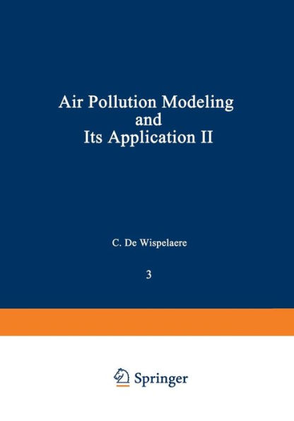 Air Pollution Modeling and Its Application II