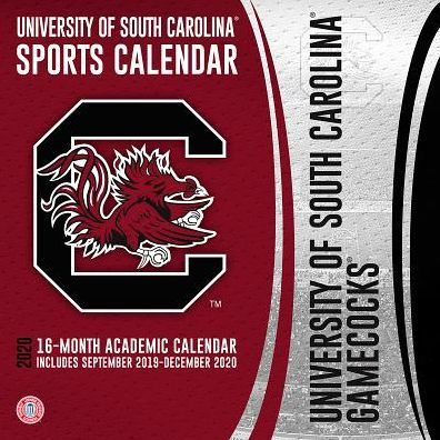 2020 South Carolina Gamecocks 12x12 Team Wall Calendar By College