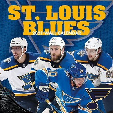 2021 St Louis Blues 12X12 Team Wall Calendar by NHL ...