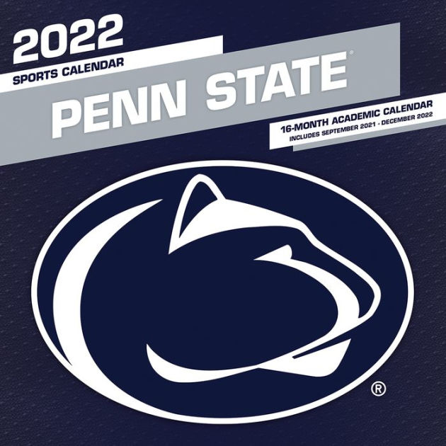 2022 Penn State Nittany Lions 12X12 Team Wall Calendar By Inc College - Clc  | Barnes & Noble®