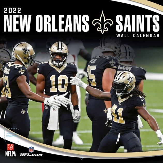 2022 New Orleans Saints 12X12 Team Wall Calendar By Inc Nfl | Barnes &  Noble®