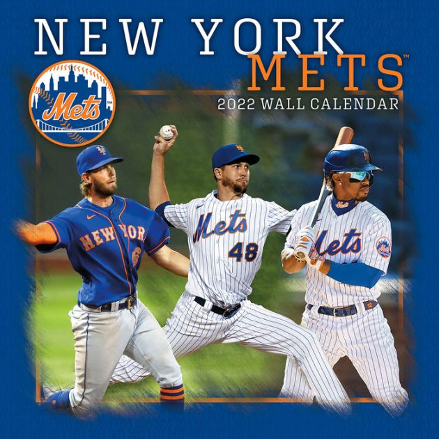 2022 New York Mets 12X12 Team Wall Calendar By Inc Mlb | Barnes & Noble®