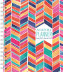 2019 Chevron Tabbed 17 Month Planner