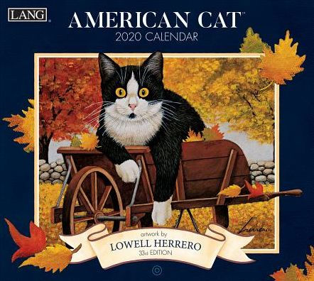 2020 American Cat Wall Calendar