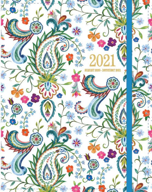 2021 foil garden party medium planner