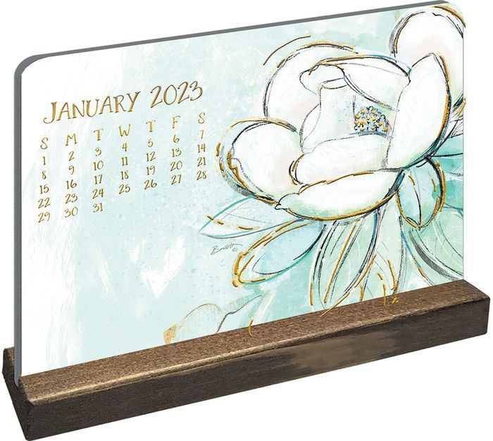 2023 Easel Calendar Impressions by Barrett Chad/Artist Barnes Noble®