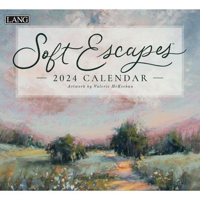 Soft Escapes 2024 Wall Calendar by Lily Val | Barnes & Noble®