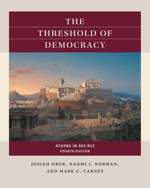 The Threshold of Democracy: Athens in 403 BCE|Paperback