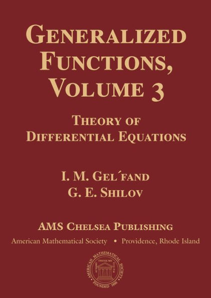 Generalized Functions, Volume 3
