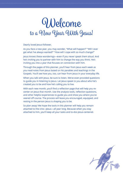 2026 Jesus-Centered Christian Planner: Hearing From Jesus Every Day