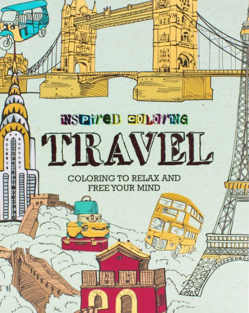 Inspired Coloring Travel by Parragon, Paperback Barnes & Noble®