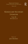 Volume 18, Tome III: Kierkegaard Secondary Literature: English L-Z