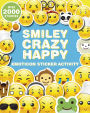 Smiley, Crazy, Happy Emoticon Sticker Activity