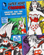 DC COMICS COMIC ART COLORING (FEMALE)
