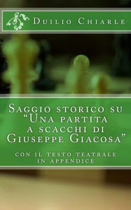 Title: Saggio storico su 