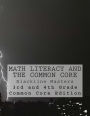 Math Literacy and the Common Core