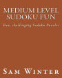 Medium Level Sudoku Fun: Fun, challenging Sudoku Puzzles