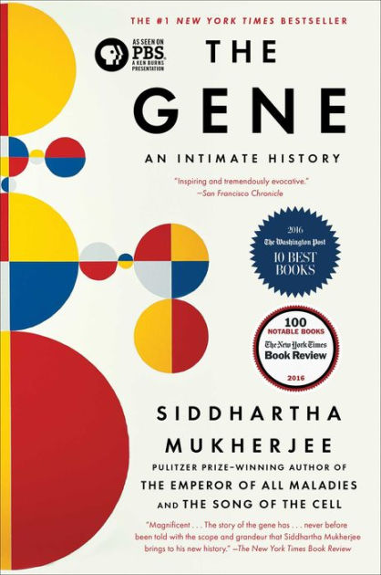 The Gene: An Intimate History by Siddhartha Mukherjee, Paperback