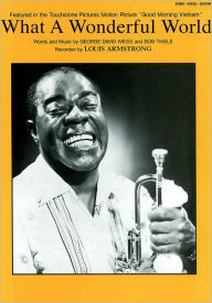 Title: What a Wonderful World (Sheet Music), Author: Louis Armstrong