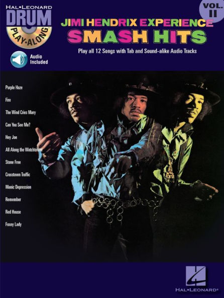 Jimi Hendrix Experience - Smash Hits (Songbook): Drum Play-Along Volume 11