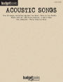 Acoustic Songs: Budget Books