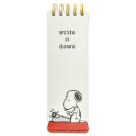 Title: Peanuts Reporter Notepad