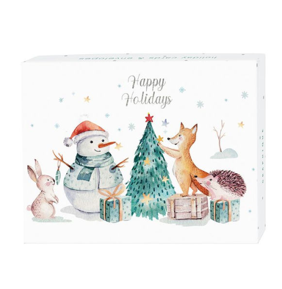 Animal Holiday Christmas Boxed Cards