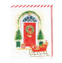 Red Door & Sleigh Christmas Boxed Cards