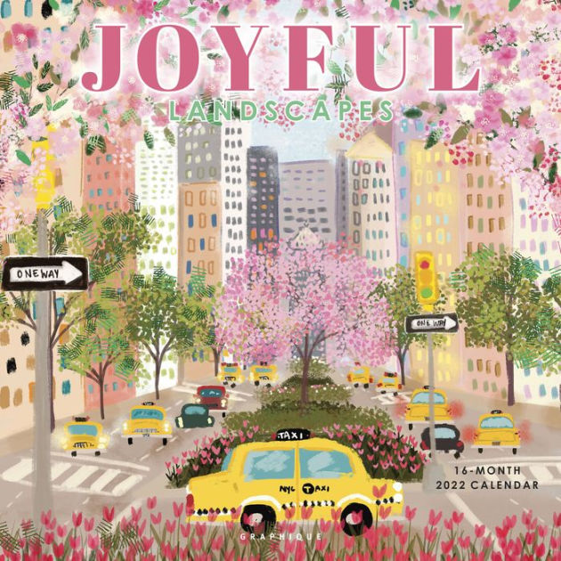 2022 Joyful Landscapes Wall Calendar by Graphique de France Barnes