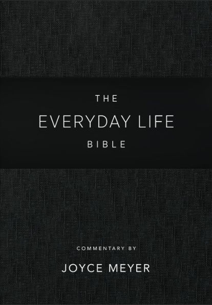 Everyday Life Bible: Black LeatherLuxe®: The Power of God's Word for Everyday Living