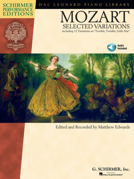 Mozart - Selected Variations (Songbook): Piano
