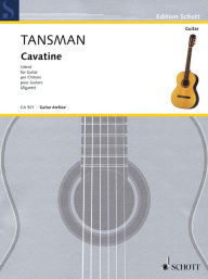 Title: Cavatine: for Solo Guitar, Author: Alexandre Tansman