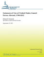 Instances of Use of United States Armed Forces Abroad, 1798-2012