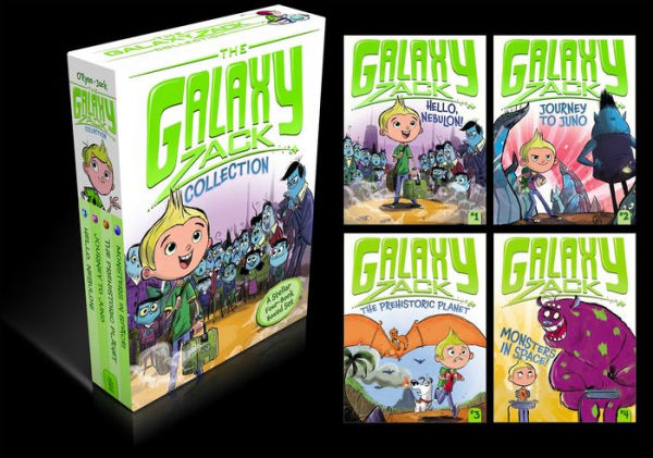 The Galaxy Zack Collection (Boxed Set): A Stellar Four-Book Boxed Set: Hello, Nebulon!; Journey to Juno; The Prehistoric Planet; Monsters in Space!