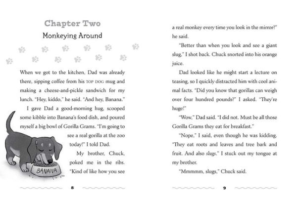 Anna, Banana, and the Monkey in the Middle (Anna, Banana Series #2)