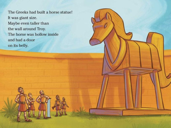 Surprise, Trojans!: The Story of the Trojan Horse (Ready-to-Read Level 2)