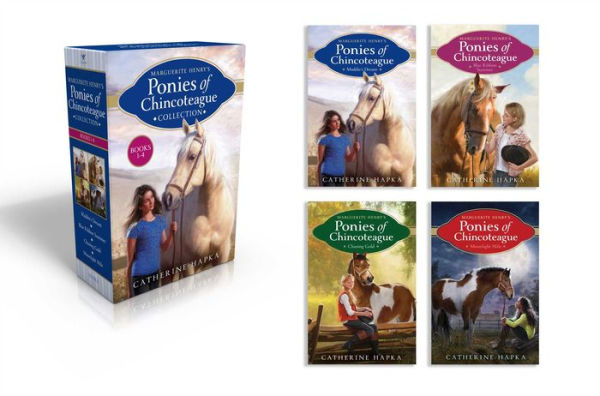 Marguerite Henry's Ponies of Chincoteague Collection Books 1-4 (Boxed Set): Maddie's Dream; Blue Ribbon Summer; Chasing Gold; Moonlight Mile