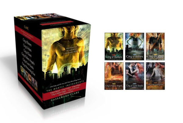 The Mortal Instruments, the Complete Collection (Boxed Set): City of Bones; City of Ashes; City of Glass; City of Fallen Angels; City of Lost Souls; City of Heavenly Fire