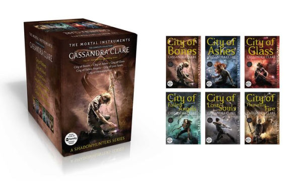 The Mortal Instruments, the Complete Collection (Boxed Set): City of Bones; City of Ashes; City of Glass; City of Fallen Angels; City of Lost Souls; City of Heavenly Fire