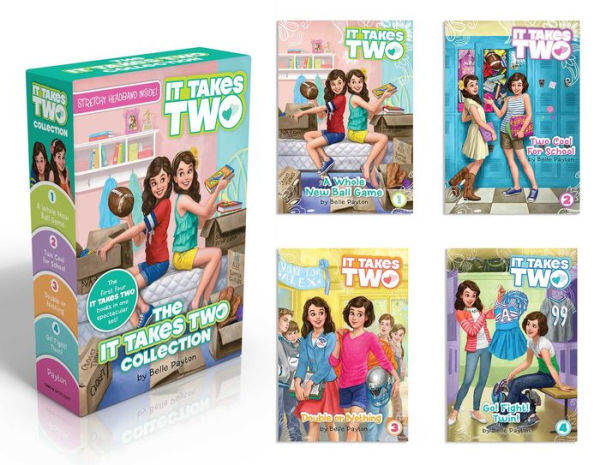 The It Takes Two Collection (Stretchy Headband Inside!) (Boxed Set): A Whole New Ball Game; Two Cool for School; Double or Nothing; Go! Fight! Twin!
