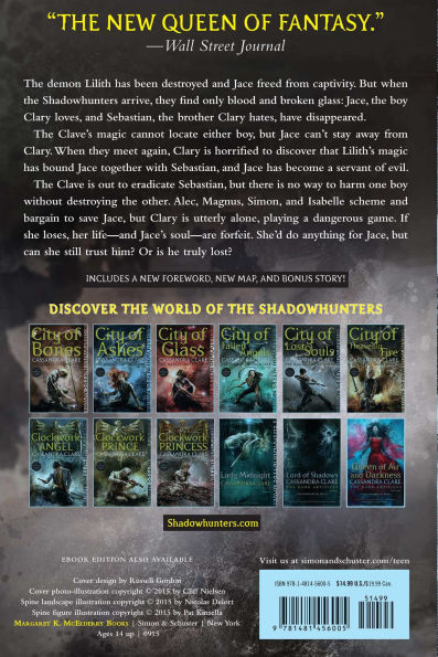 City of Lost Souls (The Mortal Instruments Series #5)
