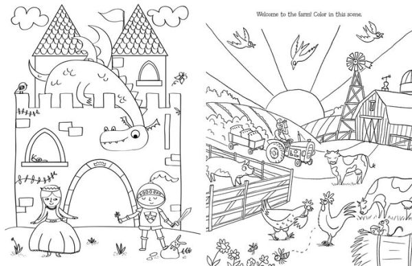 Awesome Adventures: Under the Sea; Castles and Kingdoms; Farm Friends (Dream Doodle Draw! Series)