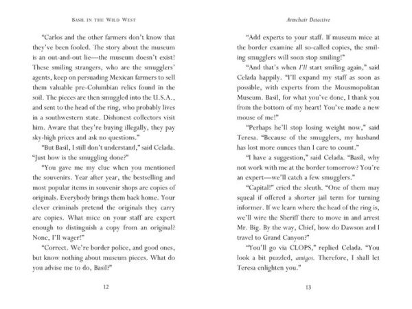 Basil in the Wild West (Great Mouse Detective Series #4)