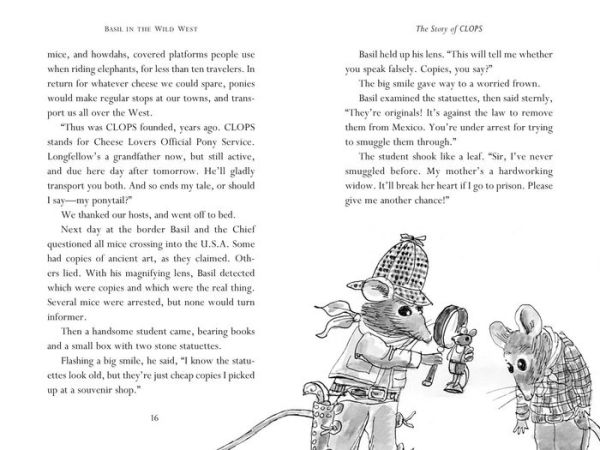 Basil in the Wild West (Great Mouse Detective Series #4)