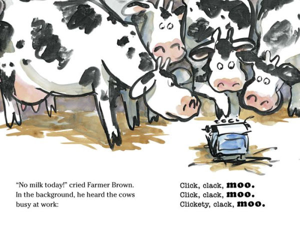 Click, Clack, Moo: Cows That Type (Ready-to-Read Series: Level 2)