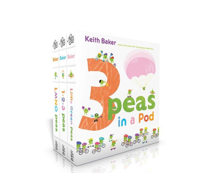 3 Peas in a Pod (Boxed Set) LMNO Peas; 123 Peas; Little Green Peas