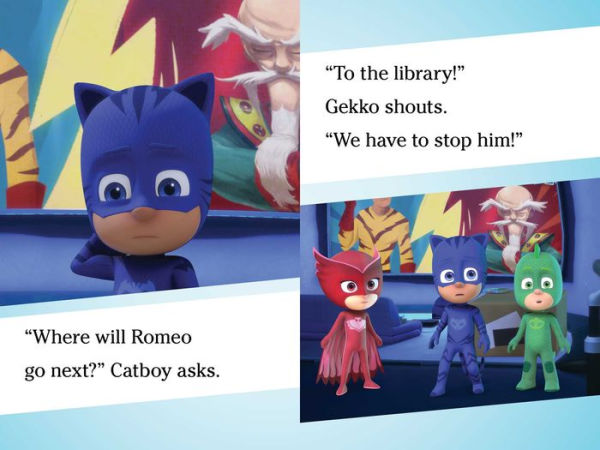 PJ Masks Save the Library!: Ready-to-Read Level 1