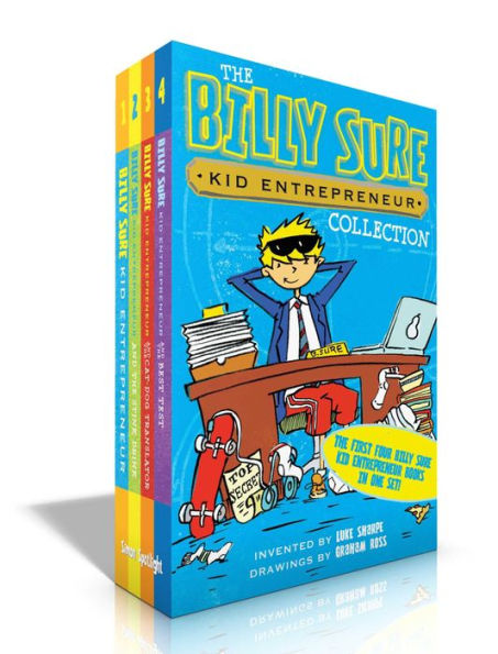 The Billy Sure Kid Entrepreneur Collection (Boxed Set): Billy Sure Kid Entrepreneur; Billy Sure Kid Entrepreneur and the Stink Spectacular; Billy Sure Kid Entrepreneur and the Cat-Dog Translator; Billy Sure Kid Entrepreneur and the Best Test